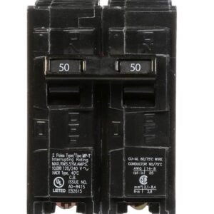 Siemens 50A Double Pole Circuit Breaker (Q250)