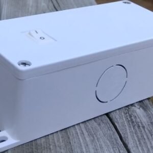 Wire Box for Linkable T5 Fixture Under-Cabinet Lighting